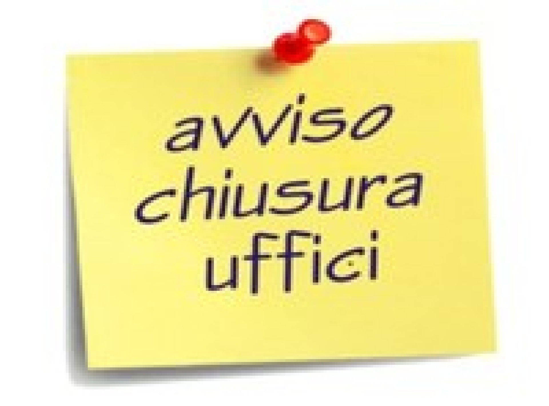 Distacco Corrente Elettrica - Chiusura uffici mercoledì 26 febbraio 2025 Distacco Corrente Elettrica - Chiusura uffici mercoledì 26 febbraio 2025
